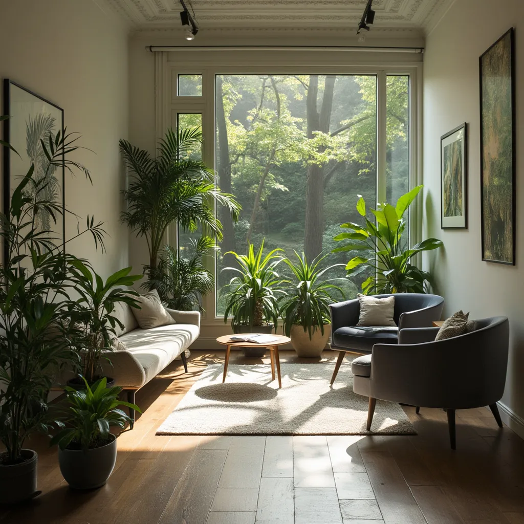Espace de travail inspirant et serein pour le coaching