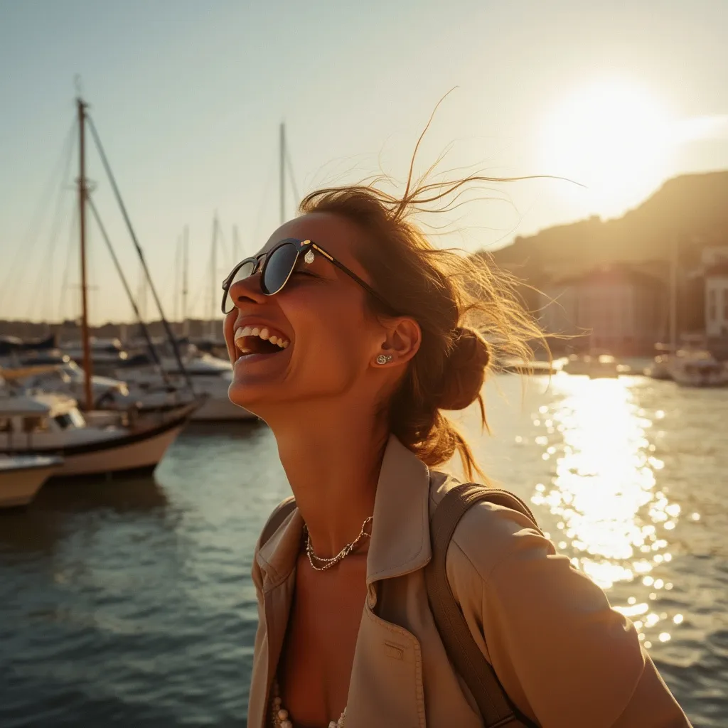 Cliente heureuse à Marseille